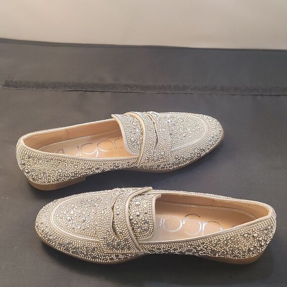 BRAND NEW SUGAR CARVIAR STUDDED SLIP ON LOAFERS G1 - Picture 10 of 16